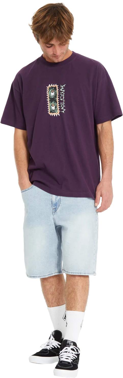 Volcom Eye Rust Lse camiseta manga corta hombre detail 3 | Grape Royale