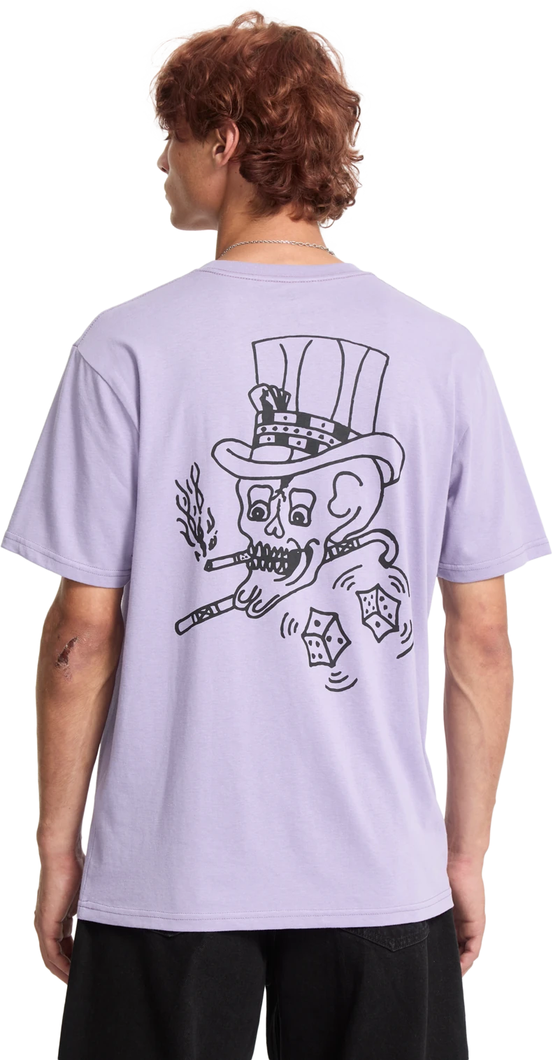 Volcom Harry camiseta manga corta hombre detail 1 | Purple Ash