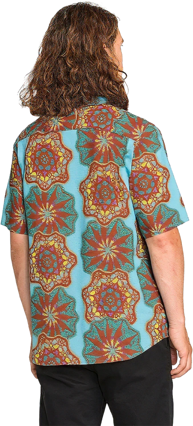 Volcom Star Shields Shirt camisa manga corta hombre detail 1 | Castlerock