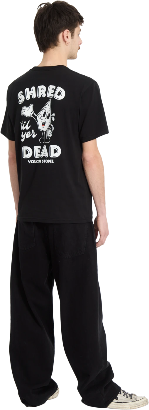 Volcom MISTE STONE BSC SST camiseta manga corta hombre detail 5 | Black