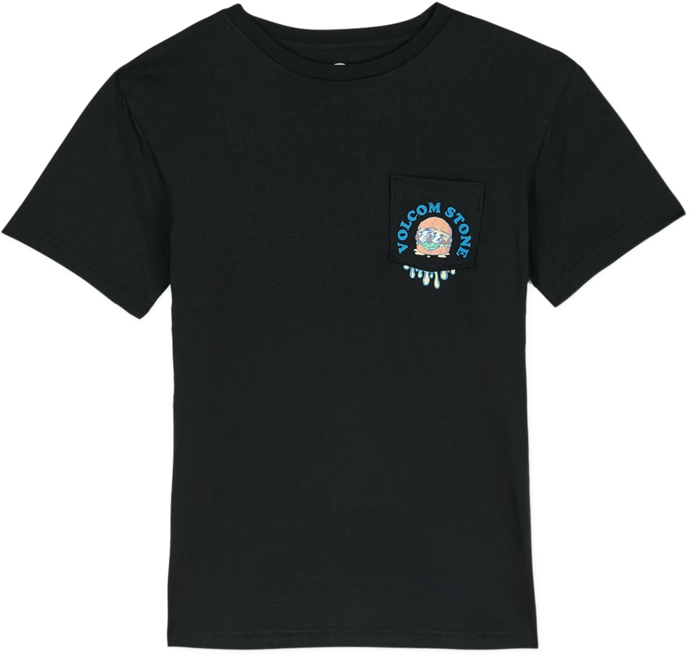 Volcom Burgstone Pocket camiseta manga corta niño | Black