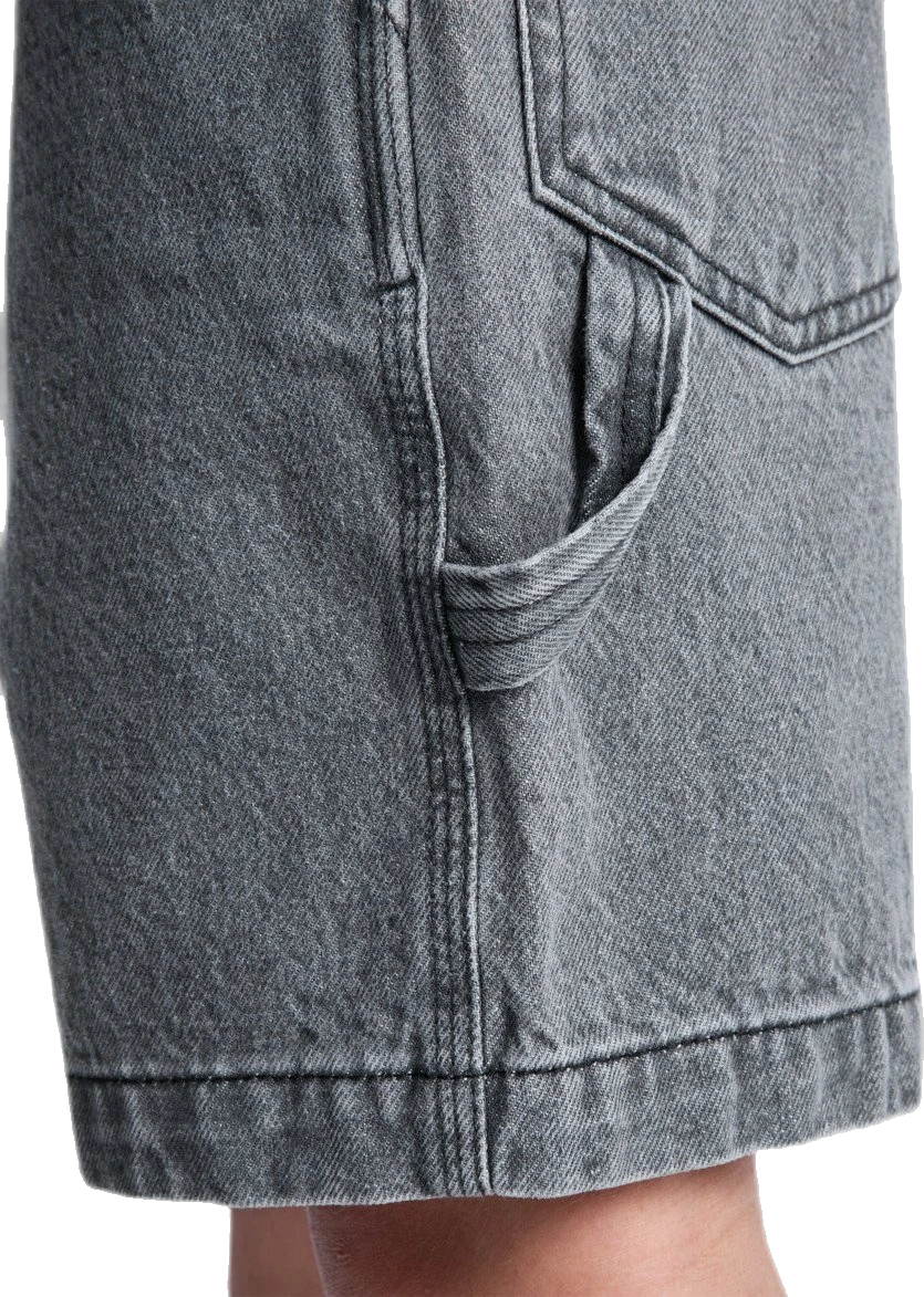 DC Shoes DC Carpenter Baggy denim short detail 4 | Gris