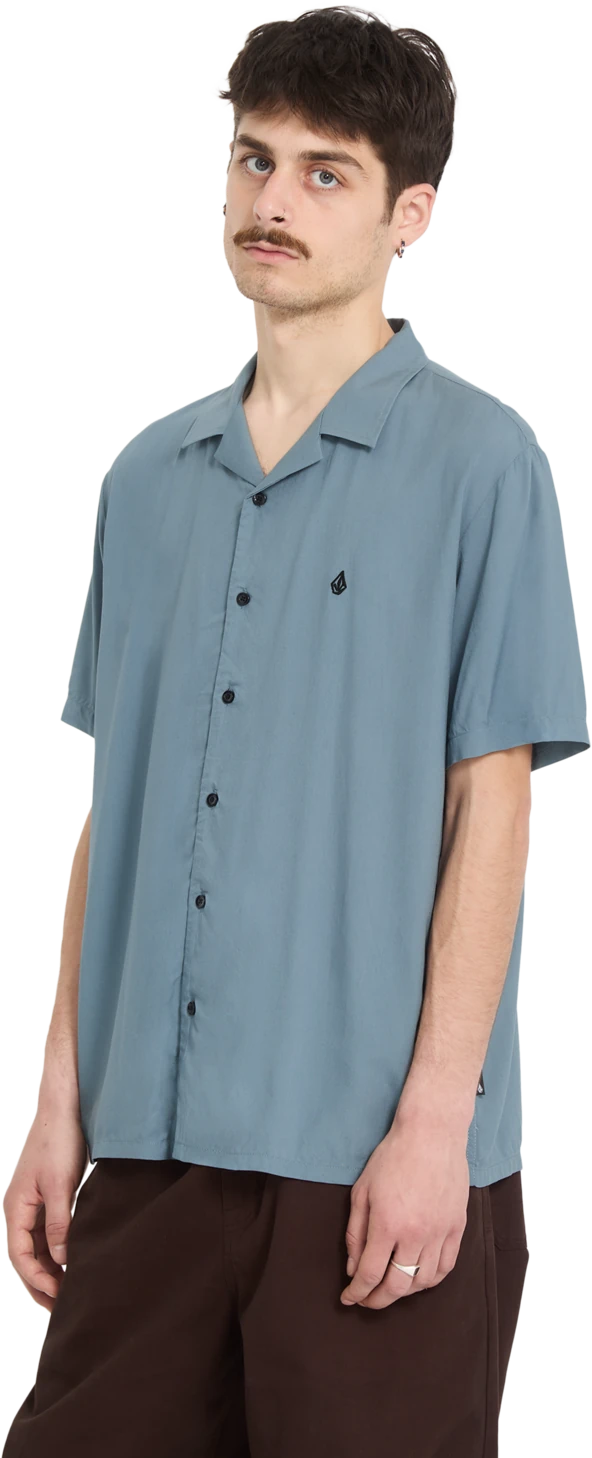 Volcom SINGLE STONE SS camisas hombre detail 2 | Tradewinds