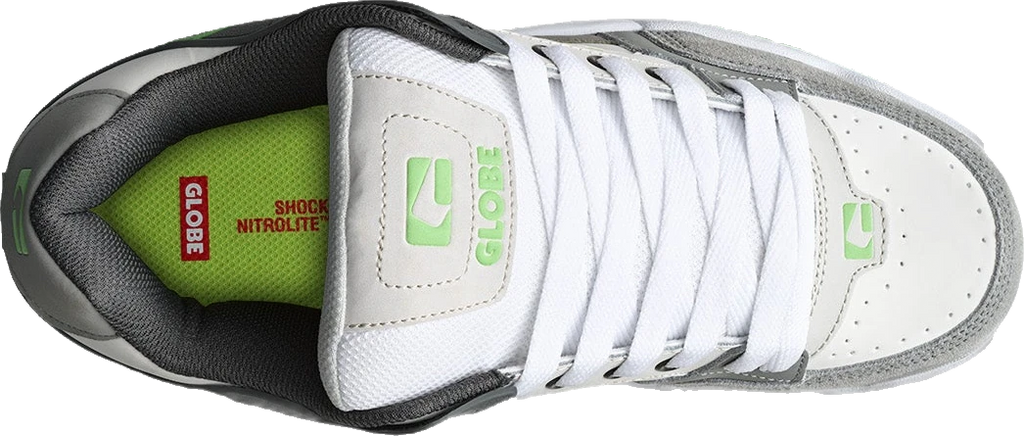 Globe Tilt calzado hombre detail 3 | Lunar/Grey/Green