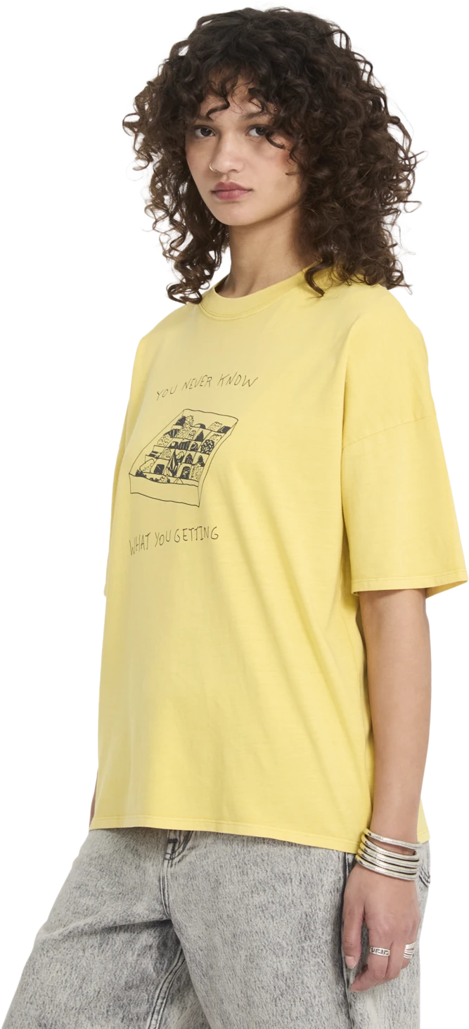 Volcom VOLTRIP TEE camiseta manga corta mujer detail 5 | Sunburst