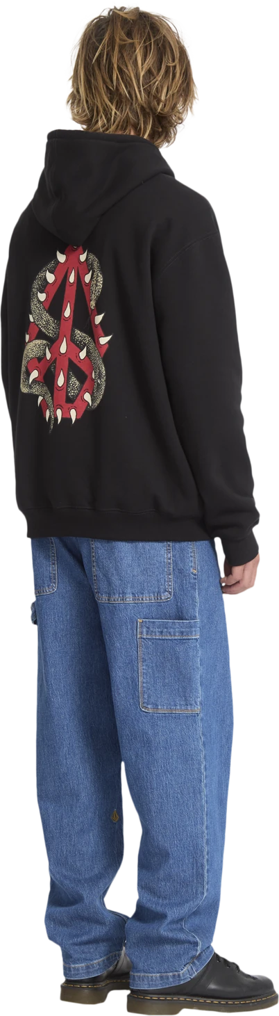 Volcom Watanite sudadera con capucha hombre detail 8 | Black