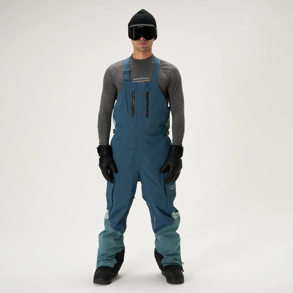 Whitespace 2L CARGO INSULATED BIB PANT pantalón hombre | Slate / Orion / Ocean Blue