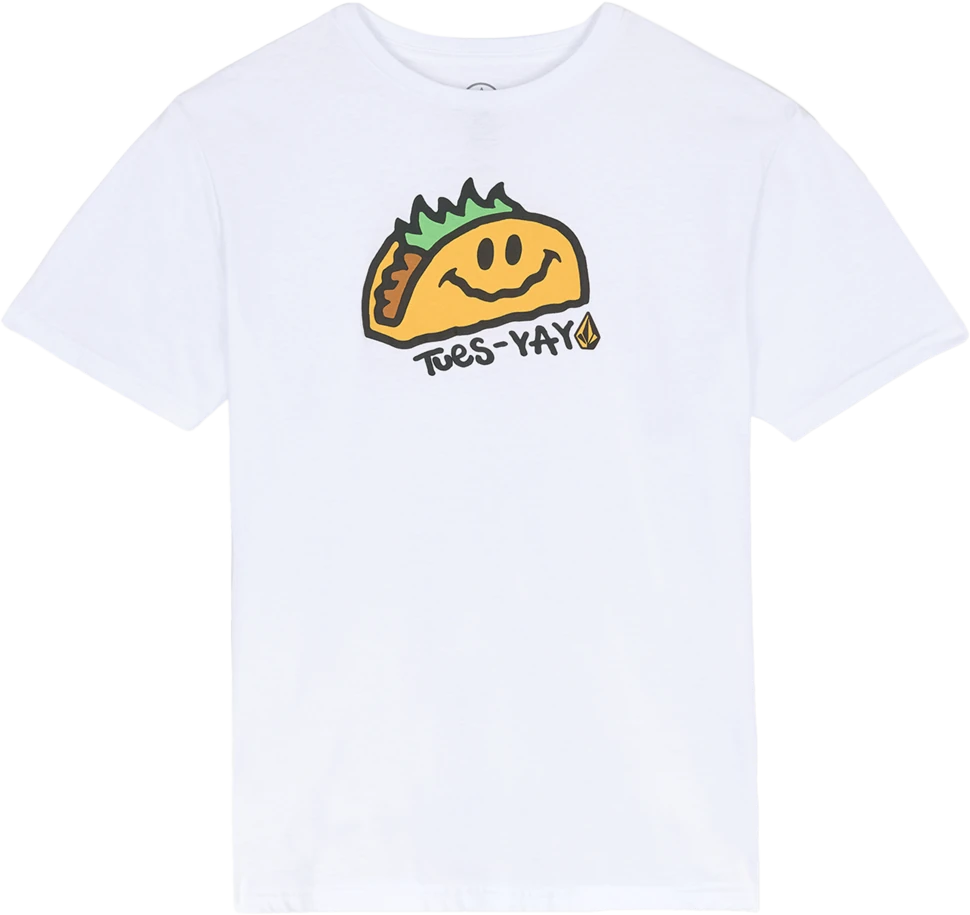 Volcom Voltaco camiseta manga corta niño | White