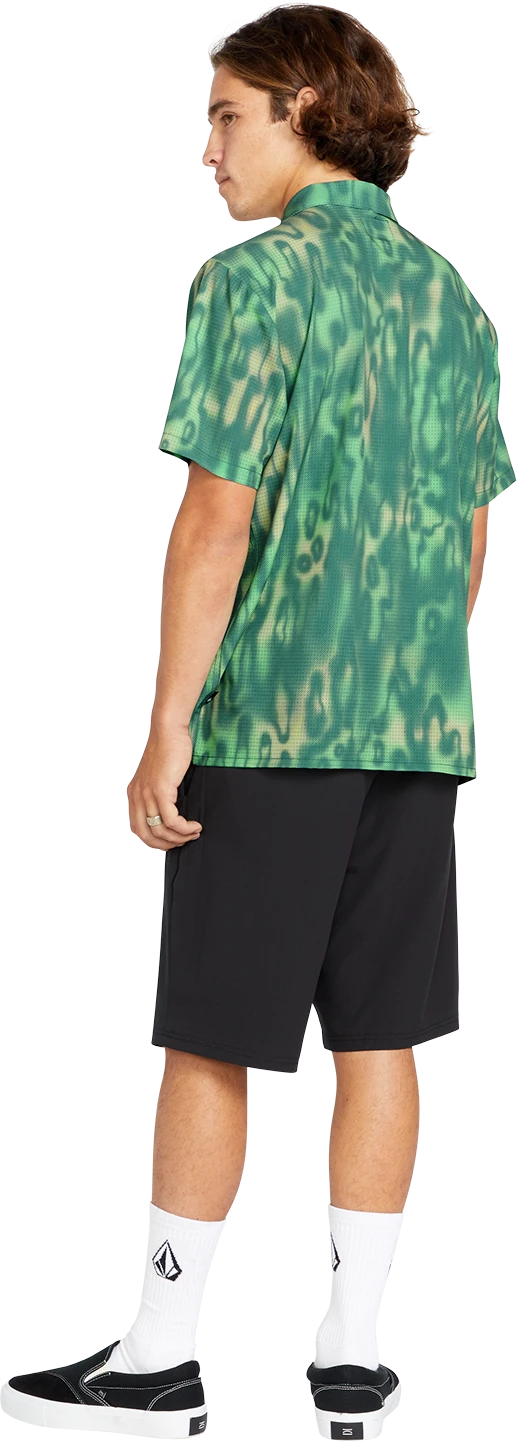 Volcom Frickin Cross Shred 20 hybrid short hombre detail 4 | Black
