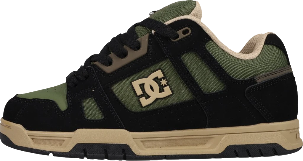 DC Shoes Stag calzado detail 5 | Black/Tan/Olive