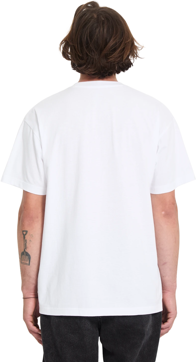 Volcom INGROW LSE SST camiseta manga corta hombre detail 1 | White
