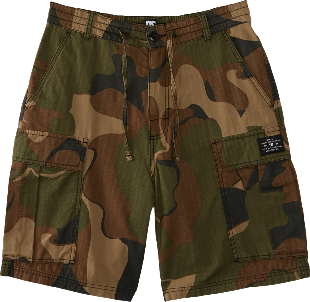 DC Shoes DC Tundra 22" Short Cargo Abstract Camo elastic waist short hombre detail 6 | Abstract Camo