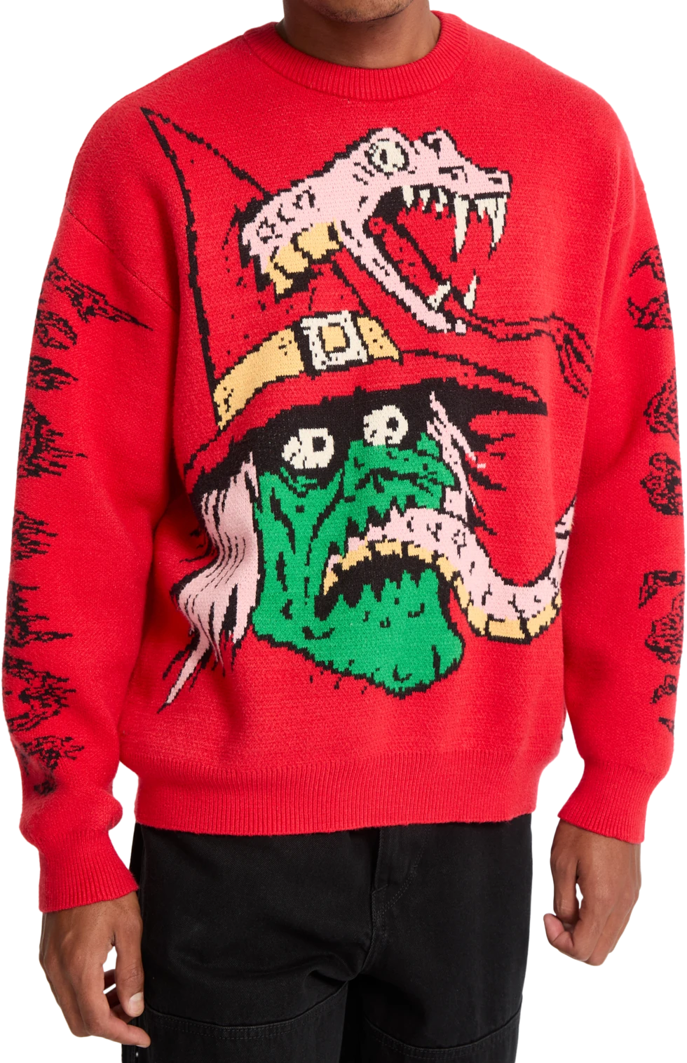 Volcom JJ Villard jersey hombre detail 7 | Lifeguard Red