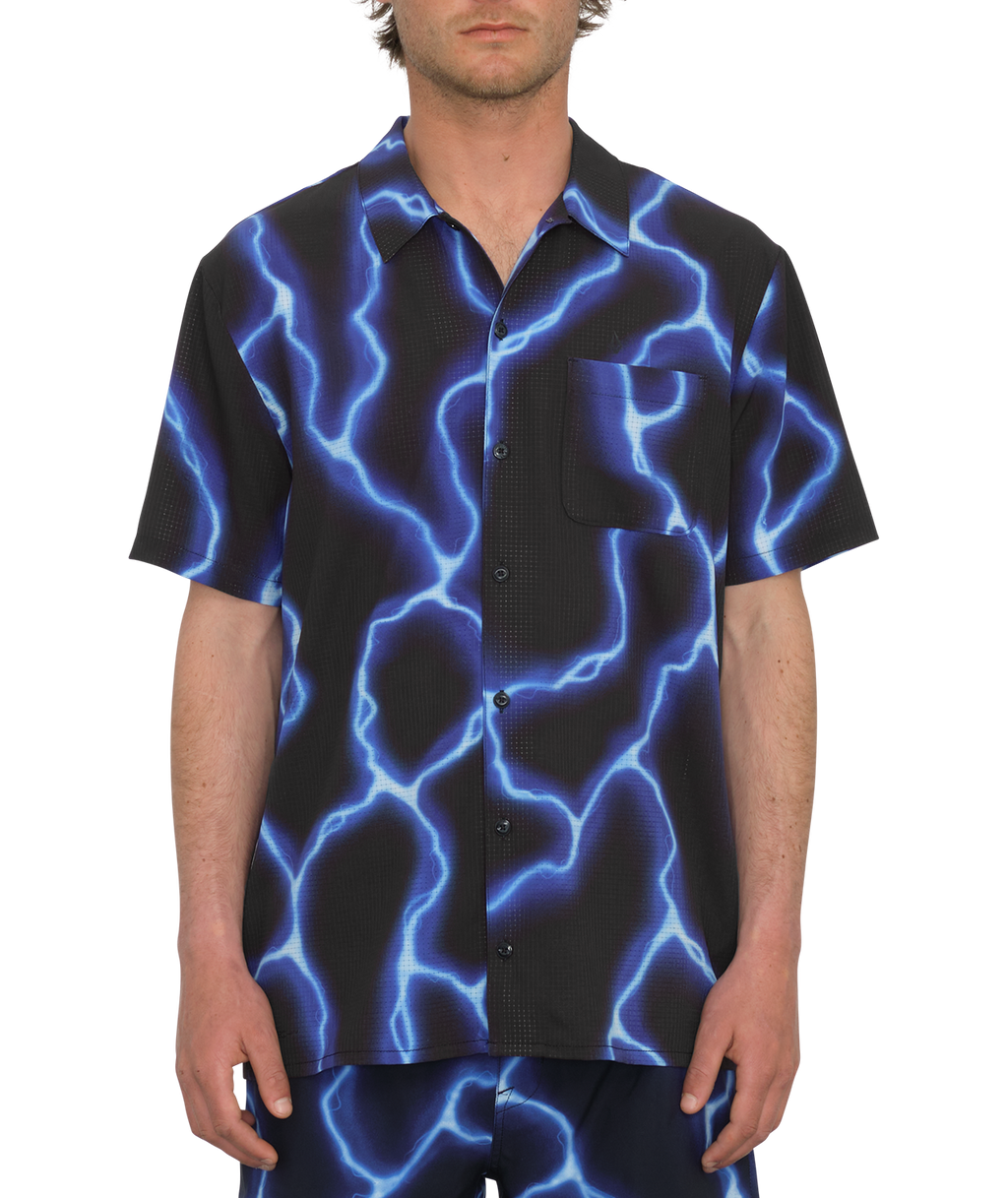 Kurzarmhemd Volcom Fa T Spinks - Schwarz