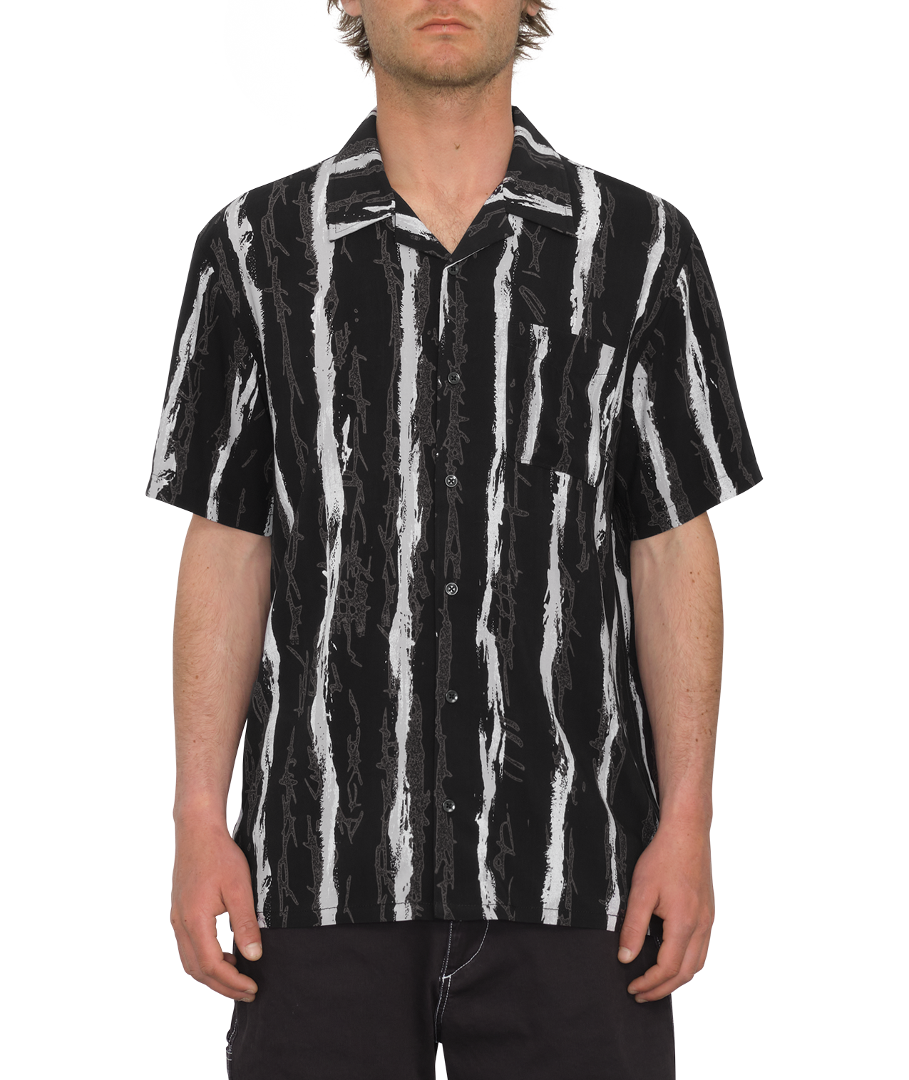 Kurzarmhemd Volcom V Ent Hockey Dad - Stealth