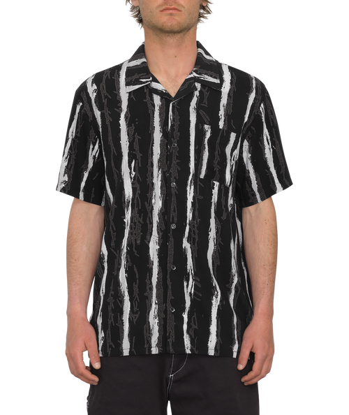 Volcom V Ent Hockey Dad Short Sleeve Shirt - Stealth