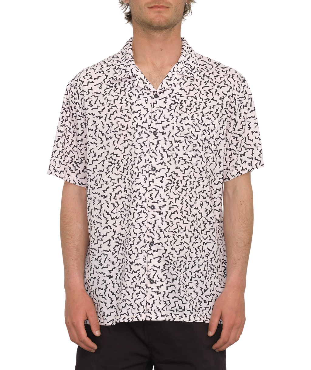 Kurzarmhemd Volcom Asphalt Beach - Lilac Ash