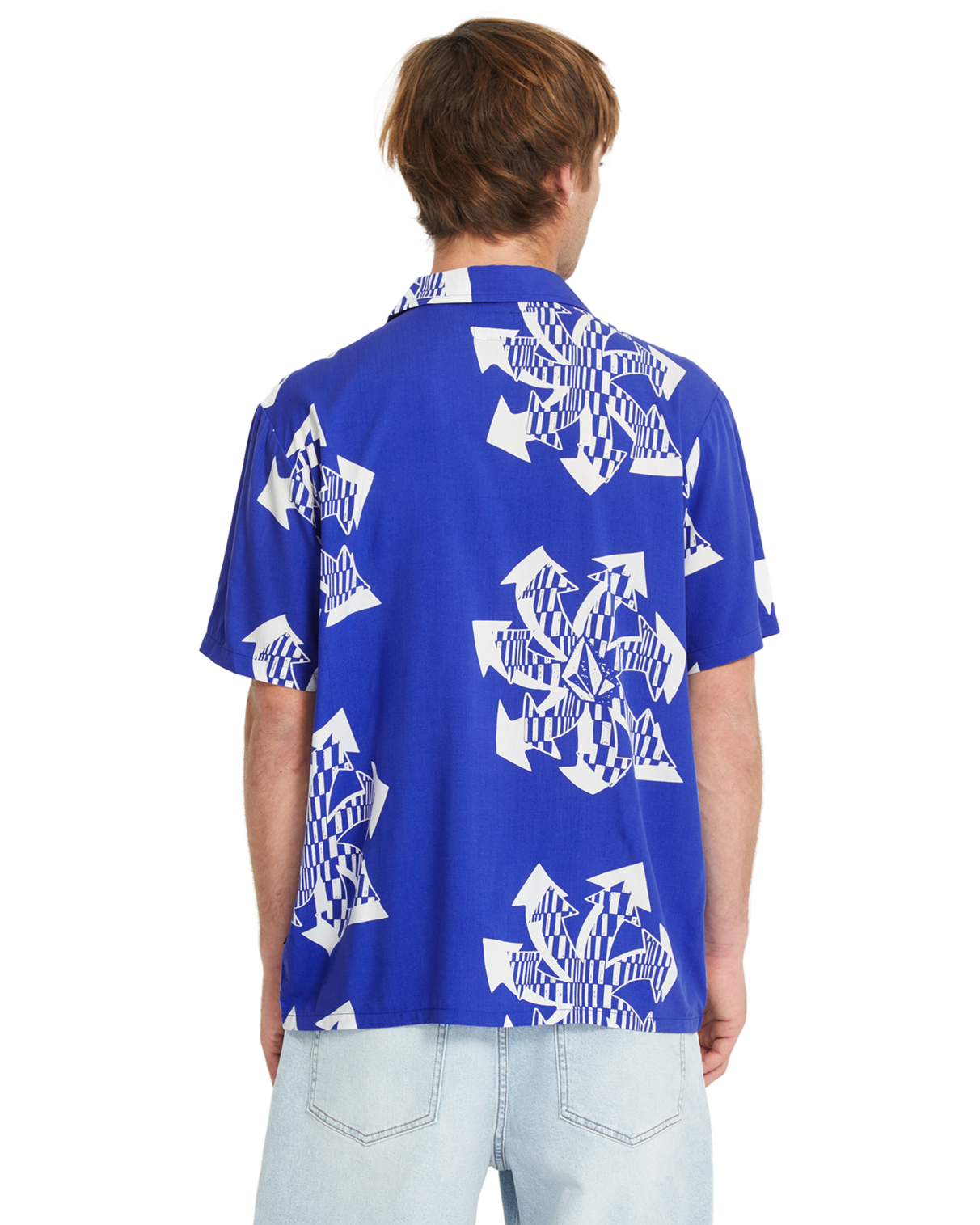 Volcom Boldstone SS camisa manga corta hombre detail 1 | Ultramarine