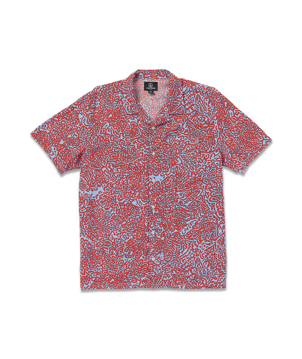 Kurzarmhemd Volcom Purestone - Blue Bird