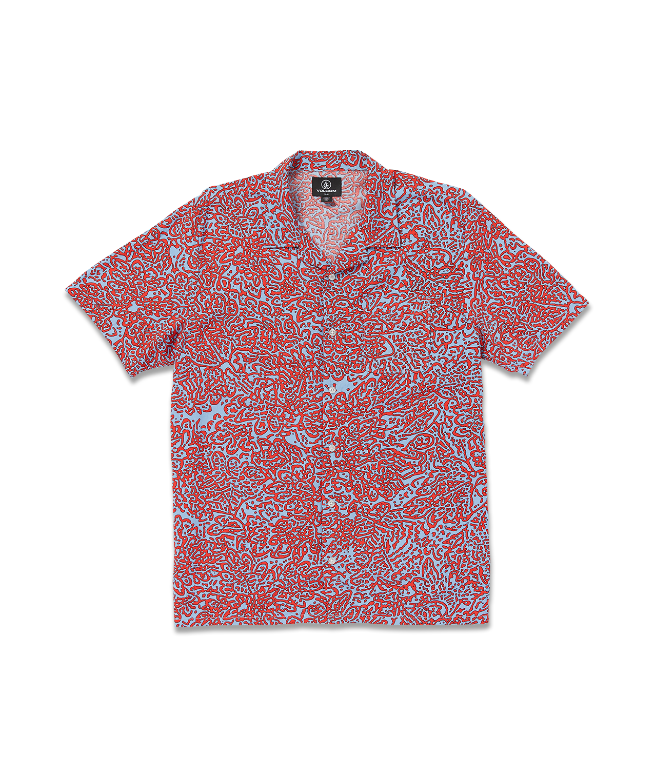 Kurzarmhemd Volcom Purestone - Blue Bird