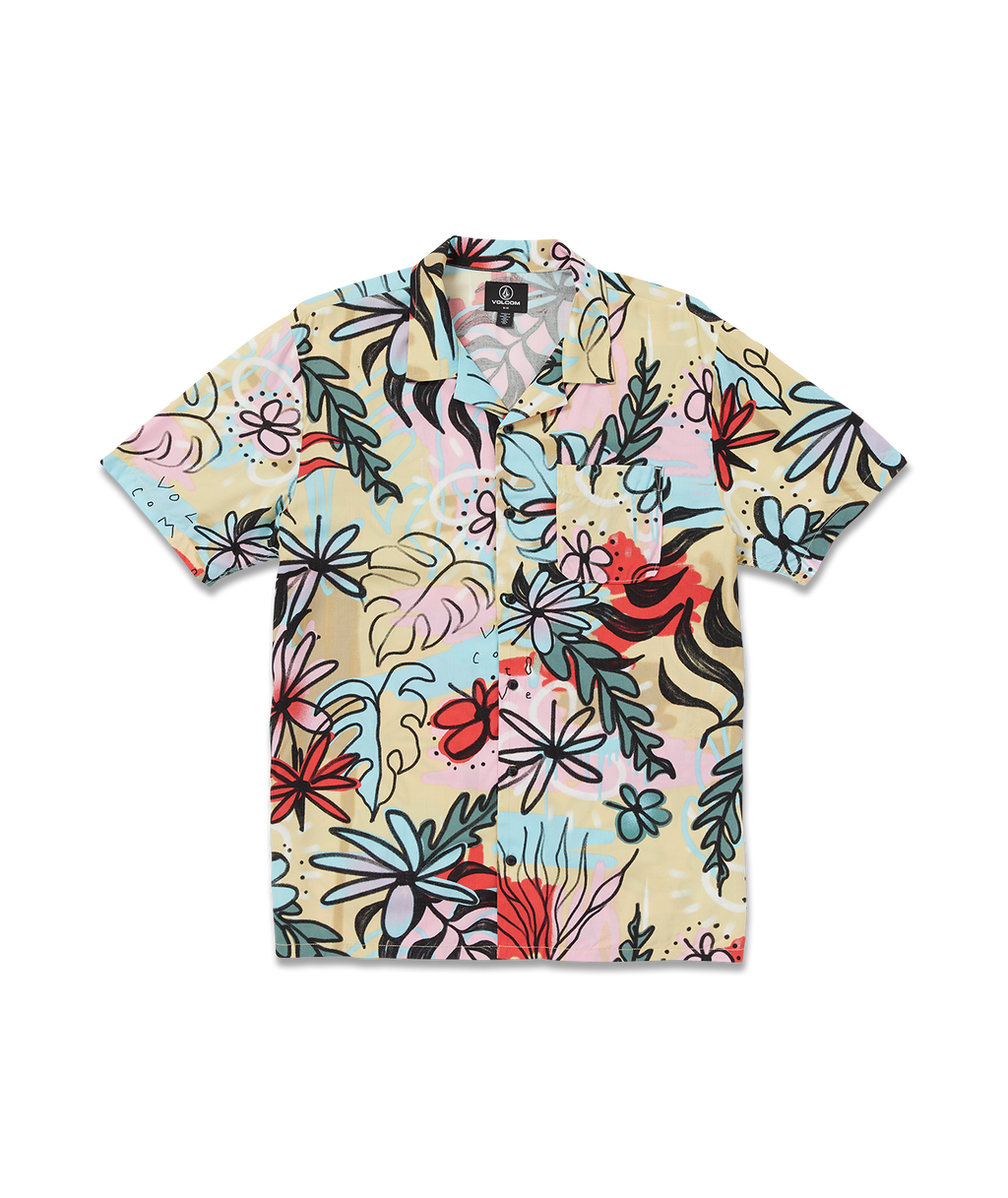 Kurzarmhemd Volcom Purestone - Nebel