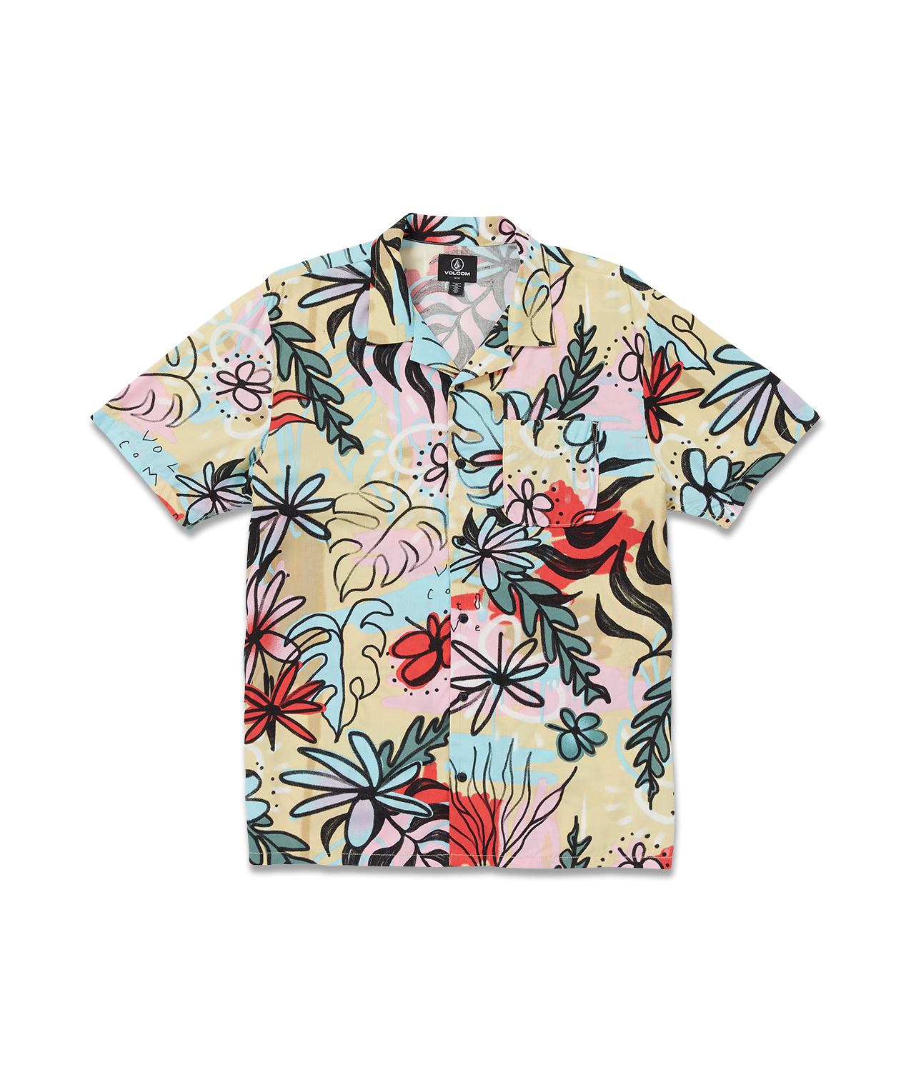 Kurzarmhemd Volcom Purestone - Nebel