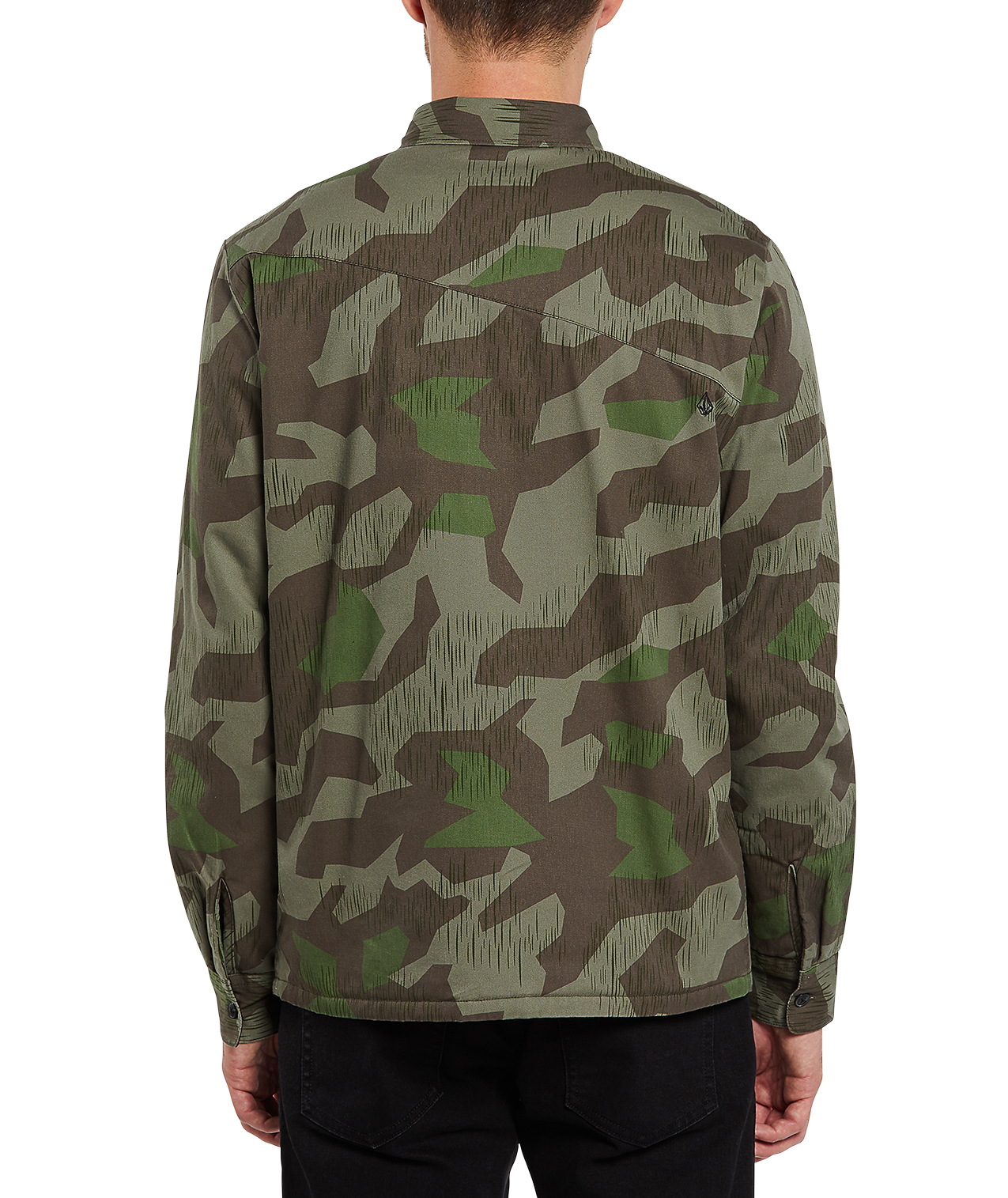 Langarmhemd Volcom Trademan L/S - Tarnmuster