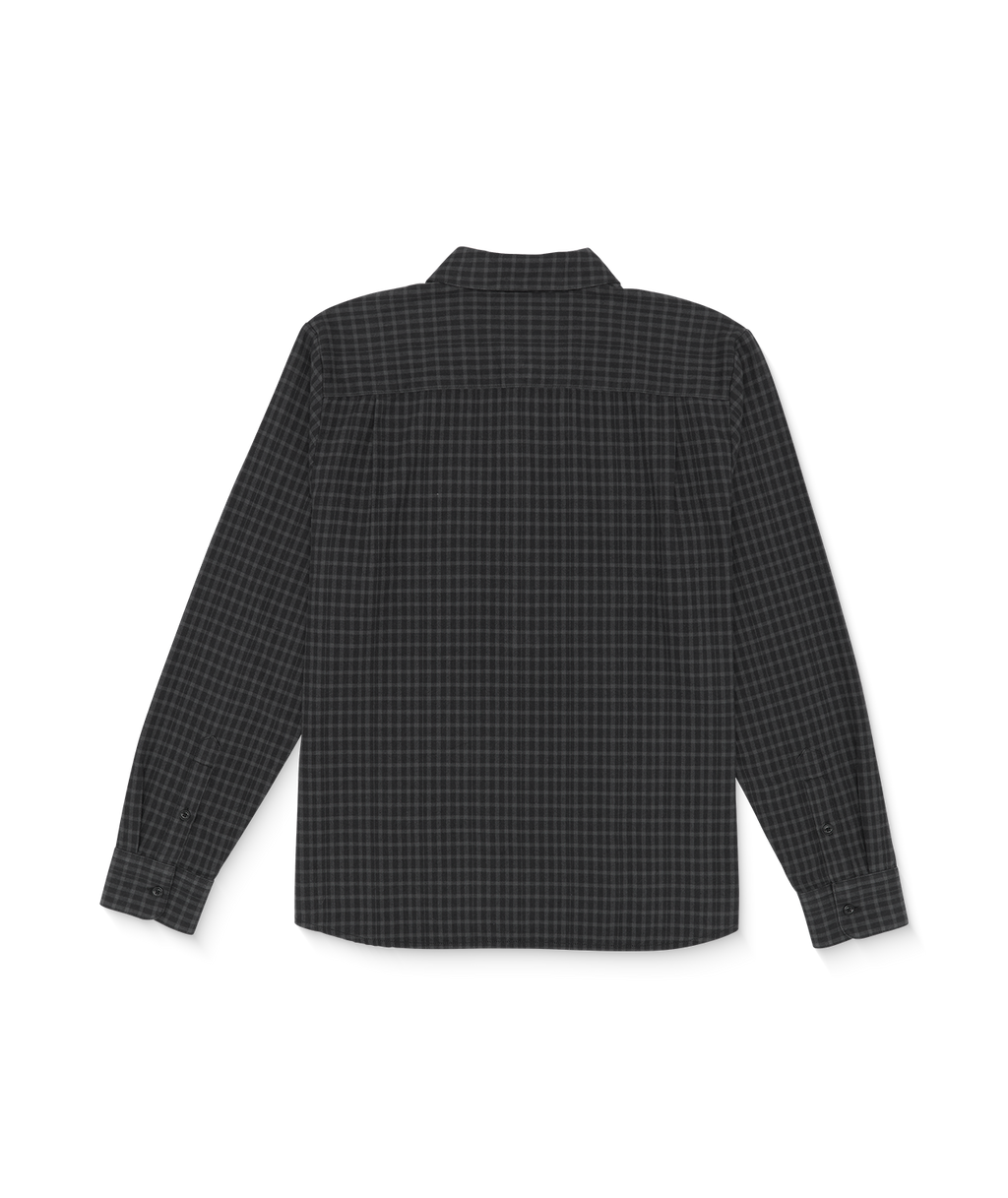 Langarmhemd Volcom Dopestone - Asphalt Schwarz