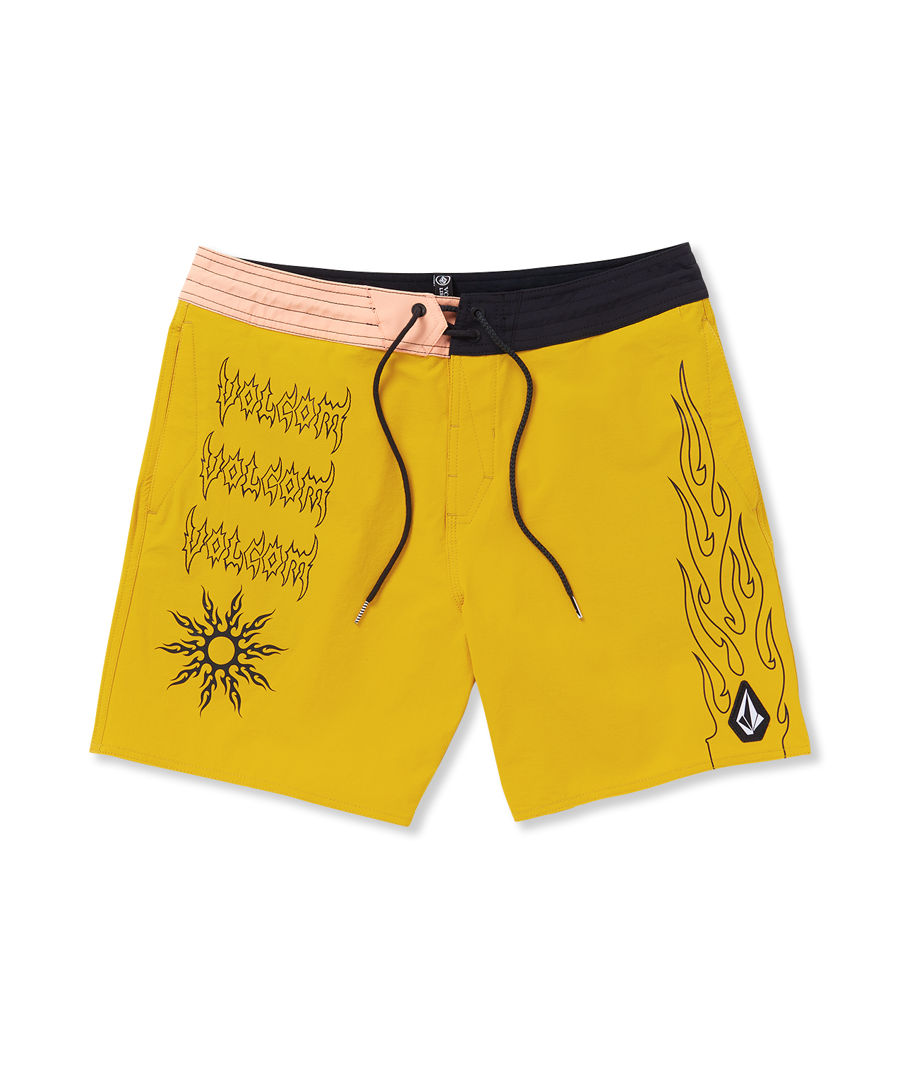 Volcom About Time Liberators 17 Swim Trunks - Lemon