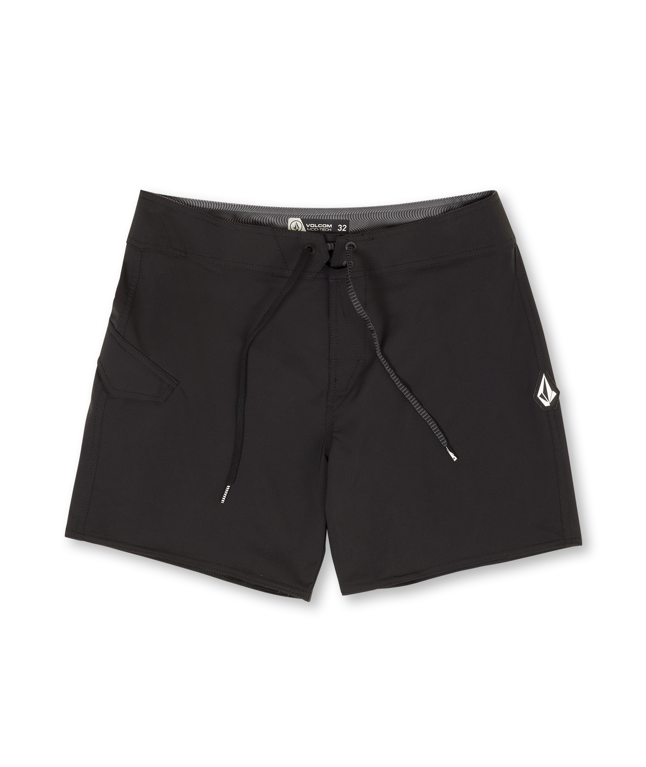Volcom Badehose Lido Solid Mod 16 - Schwarz