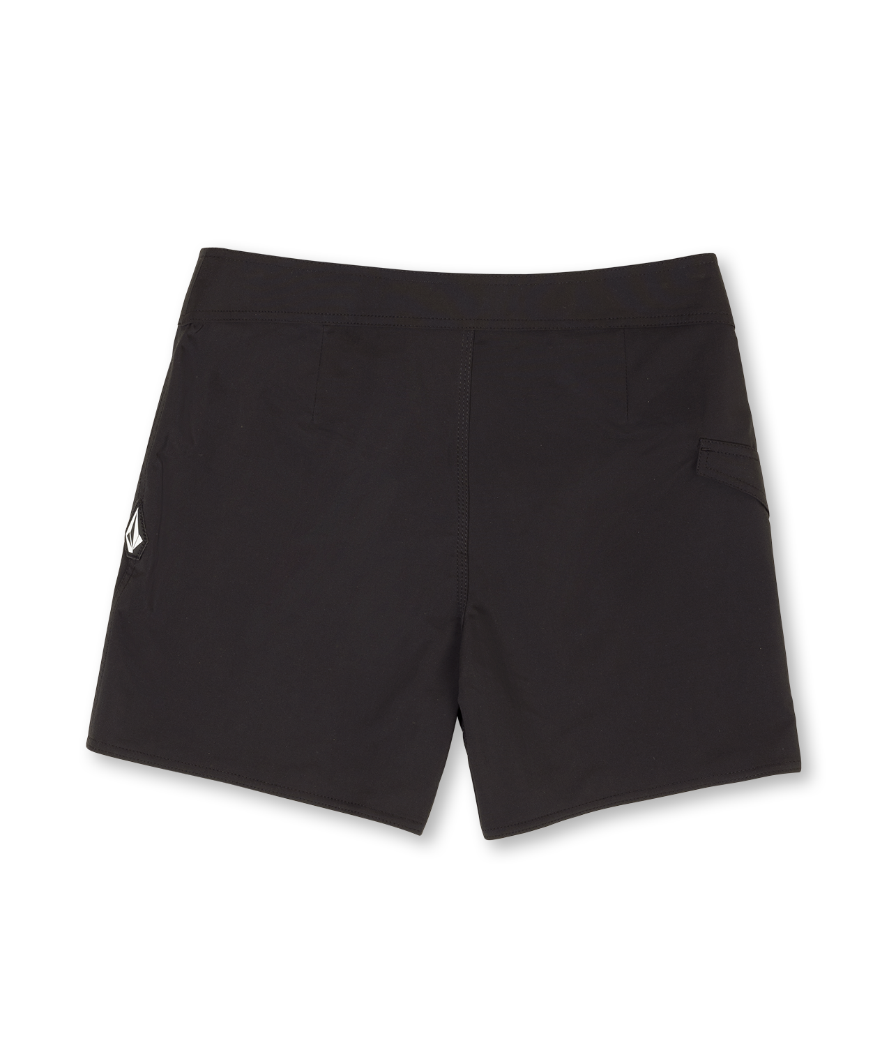 Volcom Lido Solid Mod 16 Swim Trunks - Black