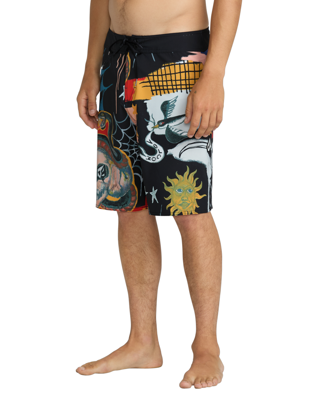 Volcom Seth Conboy Mod 20 boardshort hombre detail 2 | Black