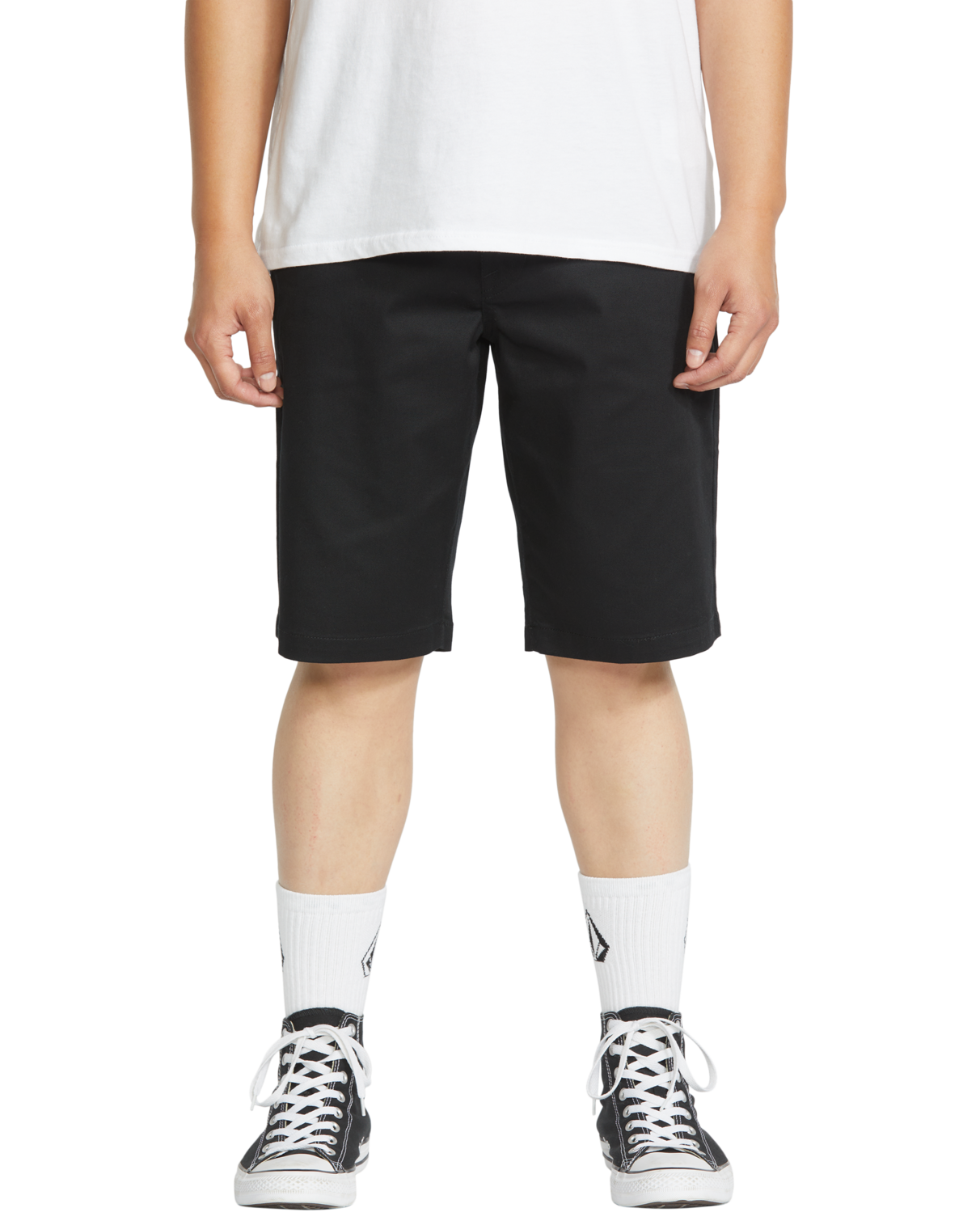 Calções Volcom Frickin Modern Stretch Short 21 - Preto