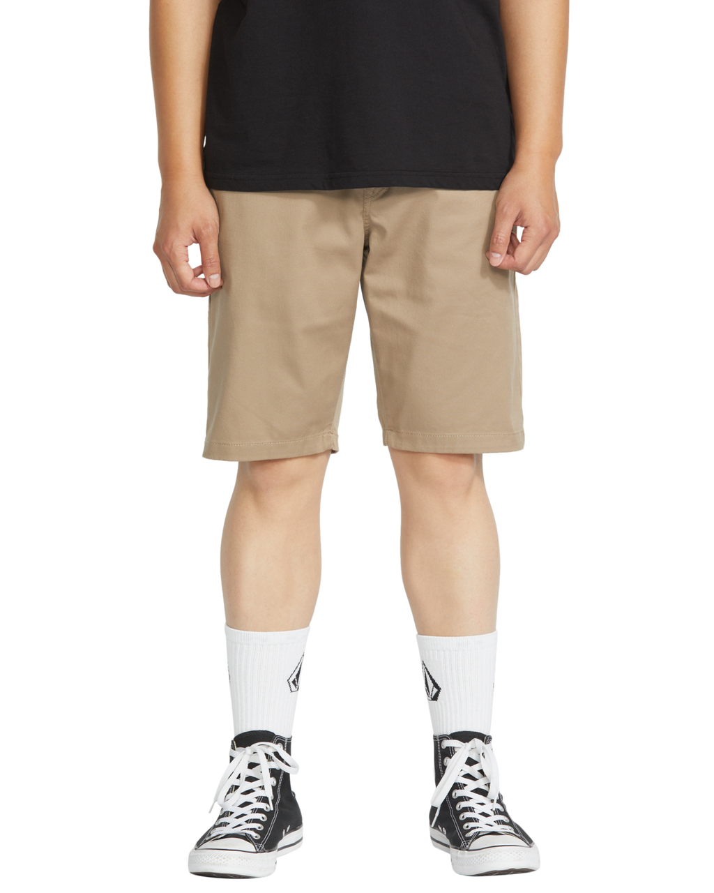 Calções Volcom Frickin Modern Strech Short 21 - Khaki