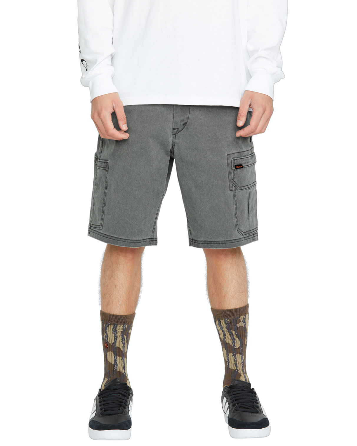 Pantalón Corto Volcom Gage Work Short 21 - Stealth