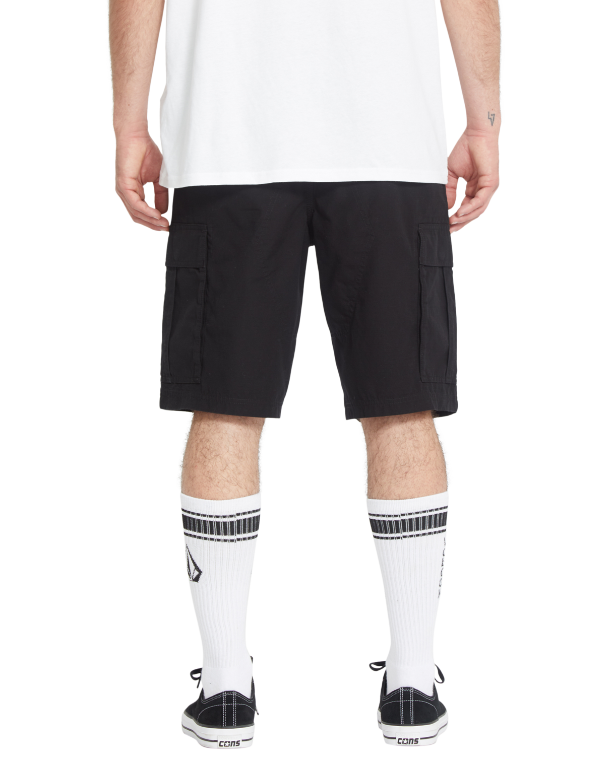 Pantalón Corto Volcom Strange Tripper Cargo Short 22 - Black
