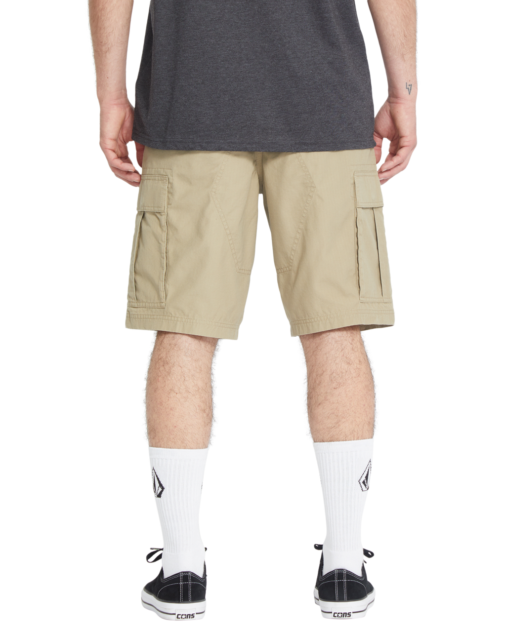 Volcom Strange Tripper Cargo Short 22 - Khaki