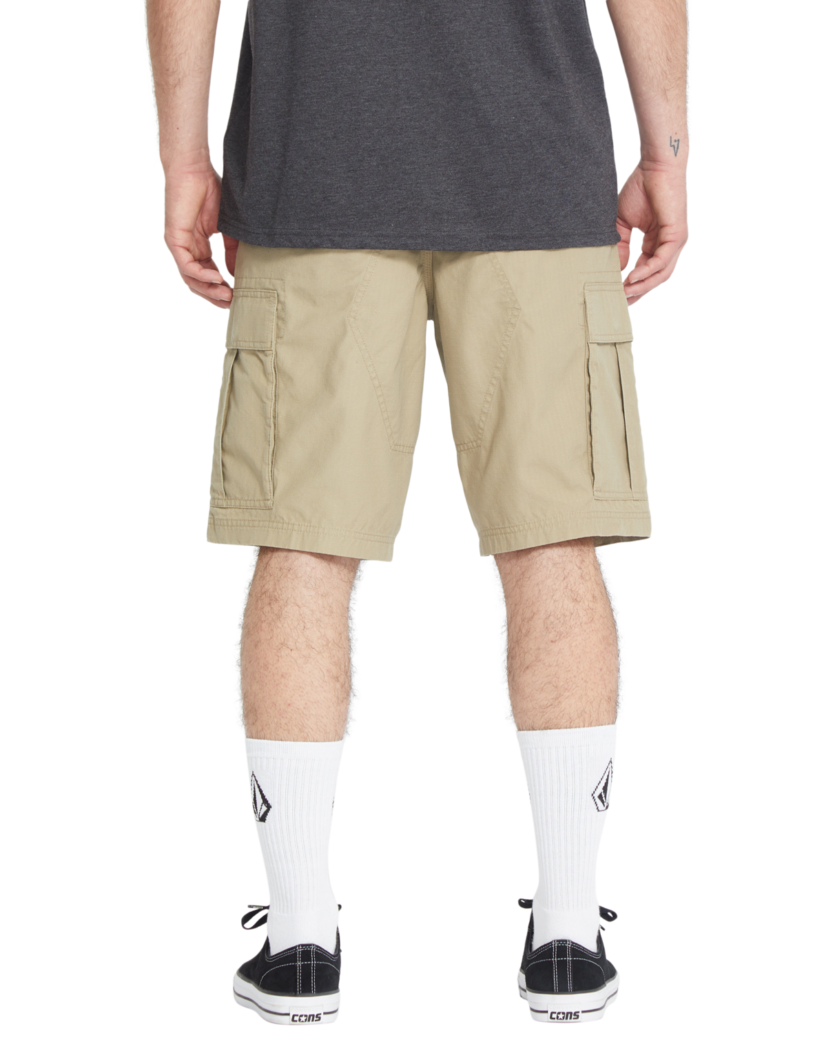Volcom Strange Tripper Cargo Short 22 - Khaki