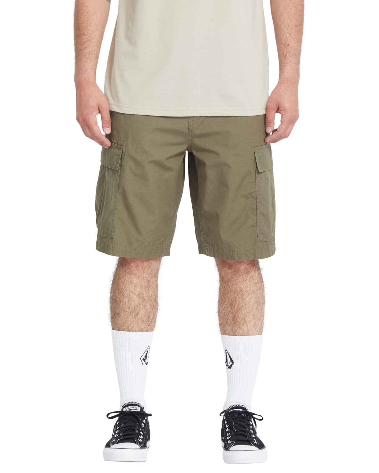 Pantalón Corto Volcom Strange Tripper Cargo Short 22 - Wintermoss