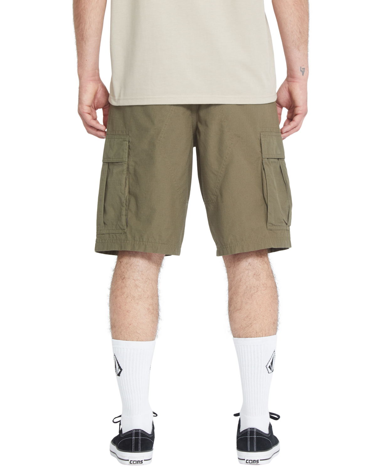 Pantalón Corto Volcom Strange Tripper Cargo Short 22 - Wintermoss