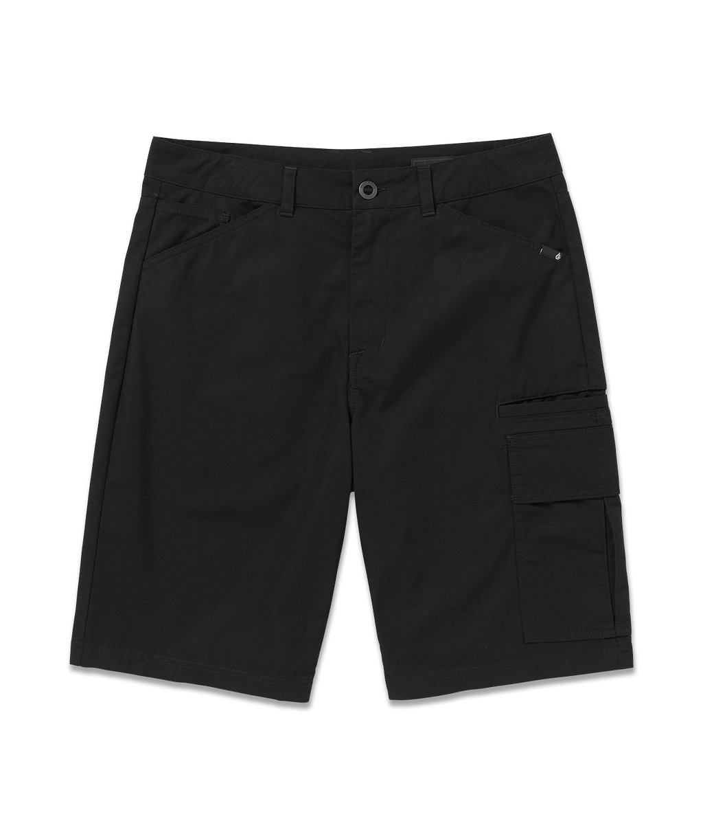 Pantalón Corto Volcom Grand Fang Cargo Short 22 - Black