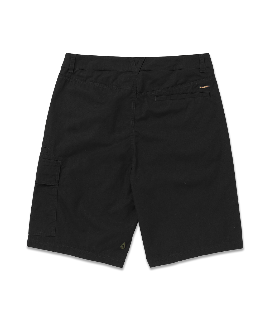 Pantalón Corto Volcom Grand Fang Cargo Short 22 - Black