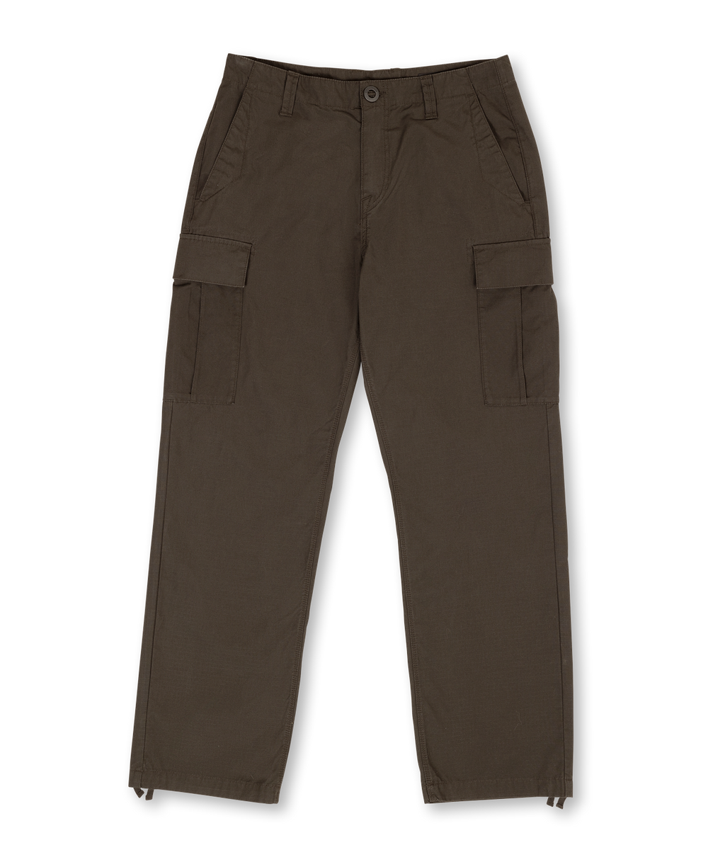 Pantalon cargo Volcom Volmander March - Noir rincé