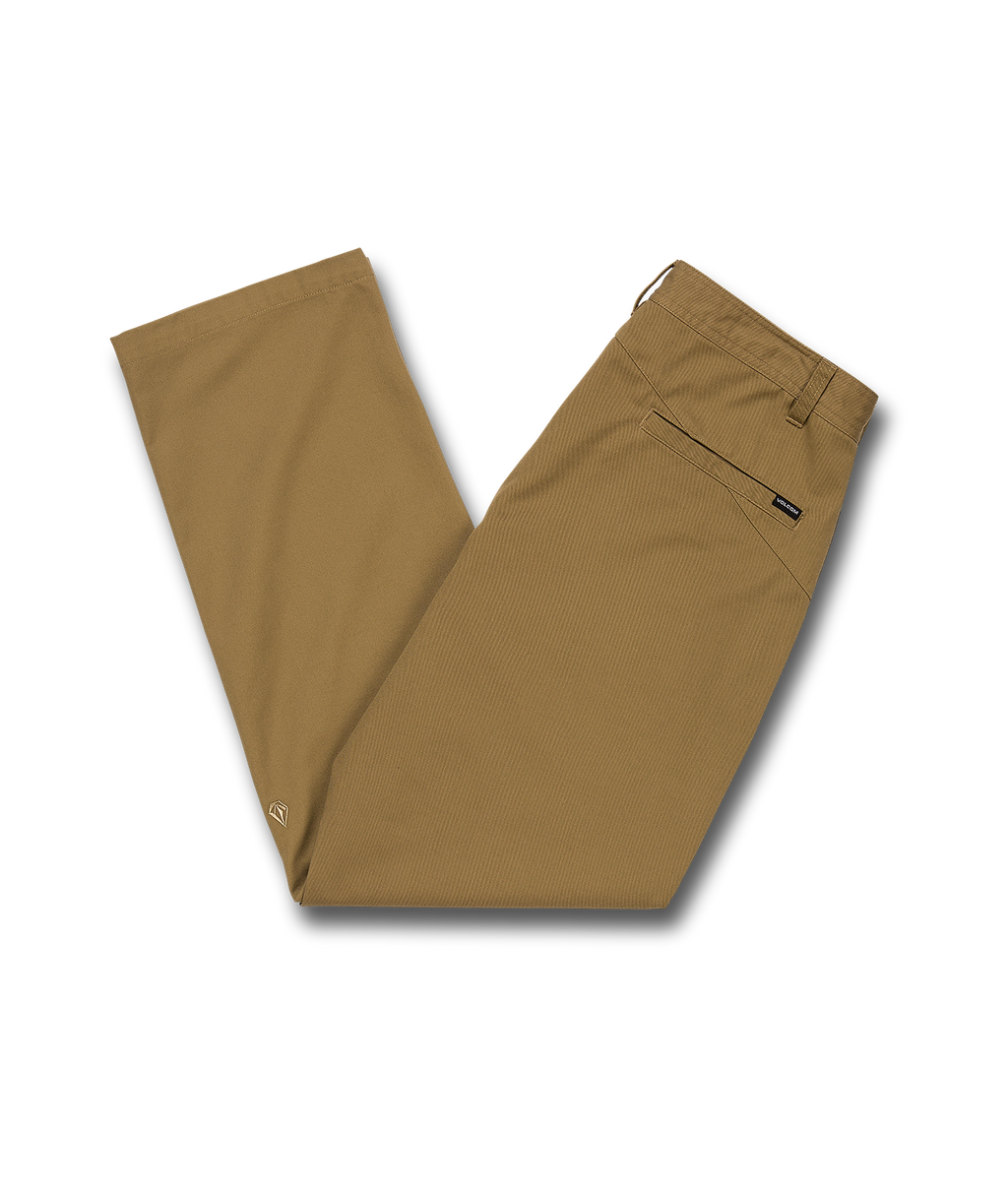 Volcom Frickin Skate Chino Pant - Dark Khaki
