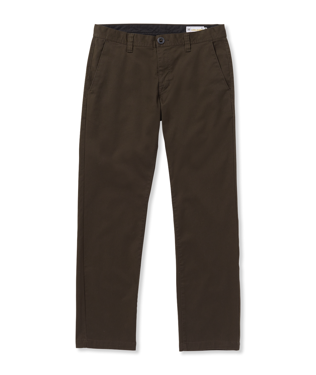 Volcom Frickin Modern Stretch Pants - Dark Brown