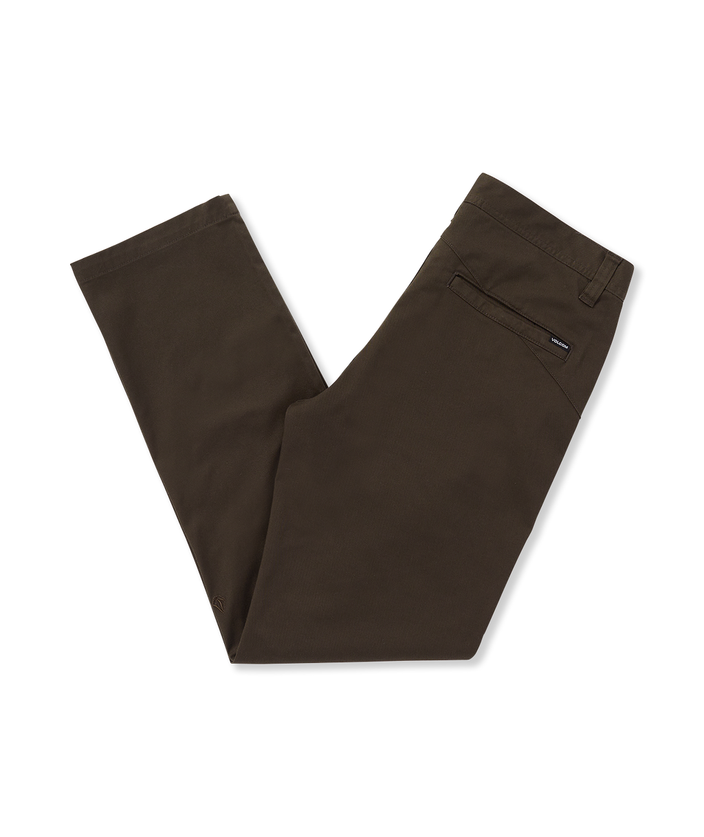 Volcom Frickin Modern Stretch Pants - Dark Brown