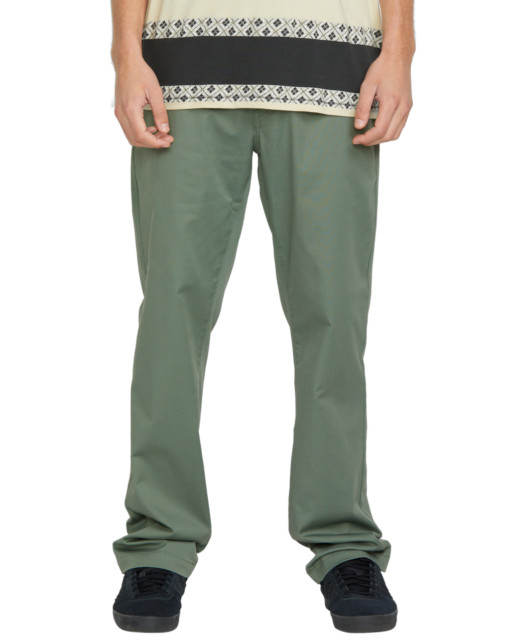 Pantalon Volcom Frickin Modern Stret - Olive Clair