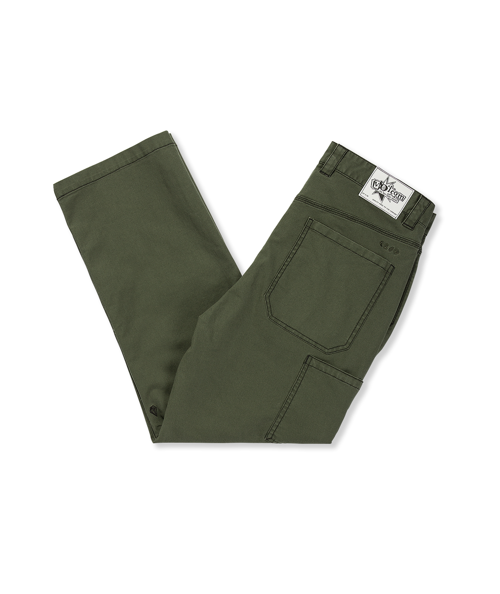 Volcom V Ent Fat Tony Kraftsman Pant - Squadron Green