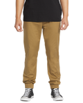 Volcom Frickin Slim Jogger Hose - Dunkelkhaki