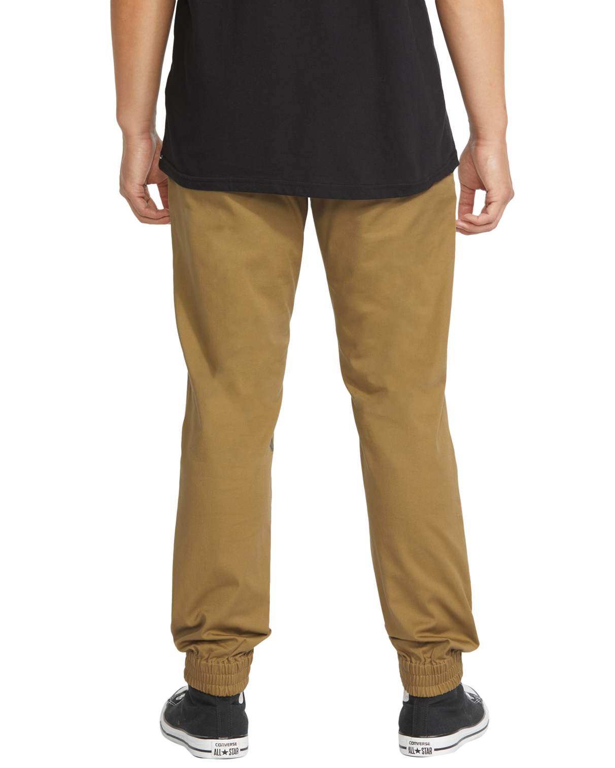 Volcom Frickin Slim Jogger Pants - Dark Khaki